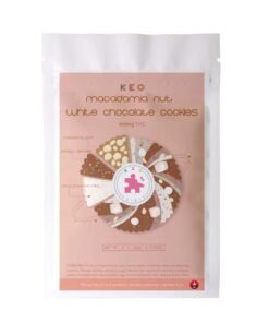 THC-Keks mit Macadamia-Nüssen und weißer Schokolade | 400 mg THC | Keo Edibles