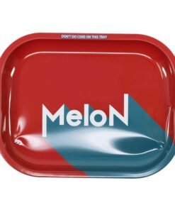 Melon Puff Metall-Rolltablett