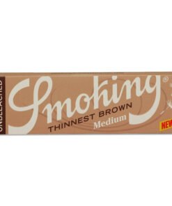 Smoking Thinnest Brown Zigarettenpapier 1 1/4
