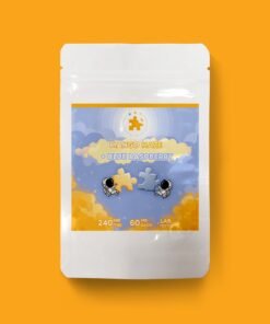 Puzzle-Gummibärchen mit Mango und Blauer Himbeere | 240 mg | Keo Edibles