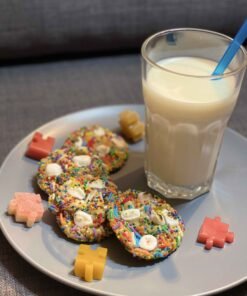 THC-Keks mit Macadamia-Nüssen und weißer Schokolade | 400 mg THC | Keo Edibles