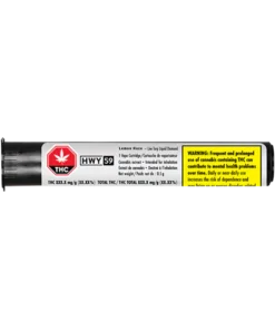 HWY 59 Lemon Haze Live Terp Liquid Diamond 510 Vape-Kartusche